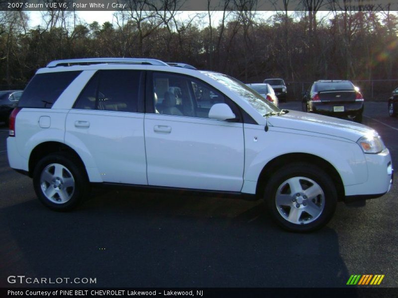 Polar White / Gray 2007 Saturn VUE V6
