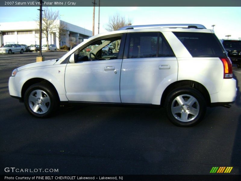 Polar White / Gray 2007 Saturn VUE V6