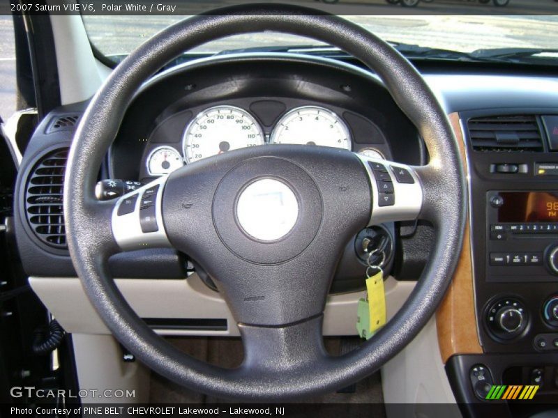 Polar White / Gray 2007 Saturn VUE V6