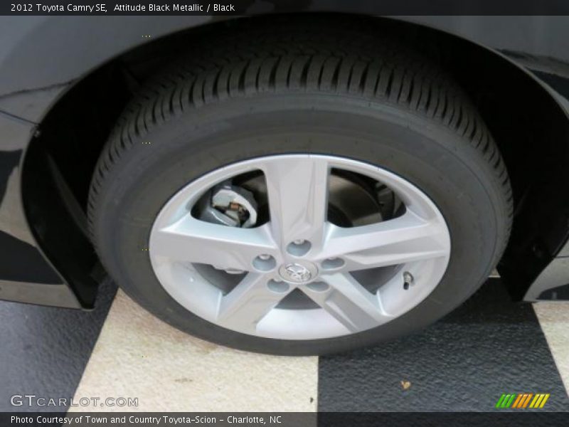 Attitude Black Metallic / Black 2012 Toyota Camry SE