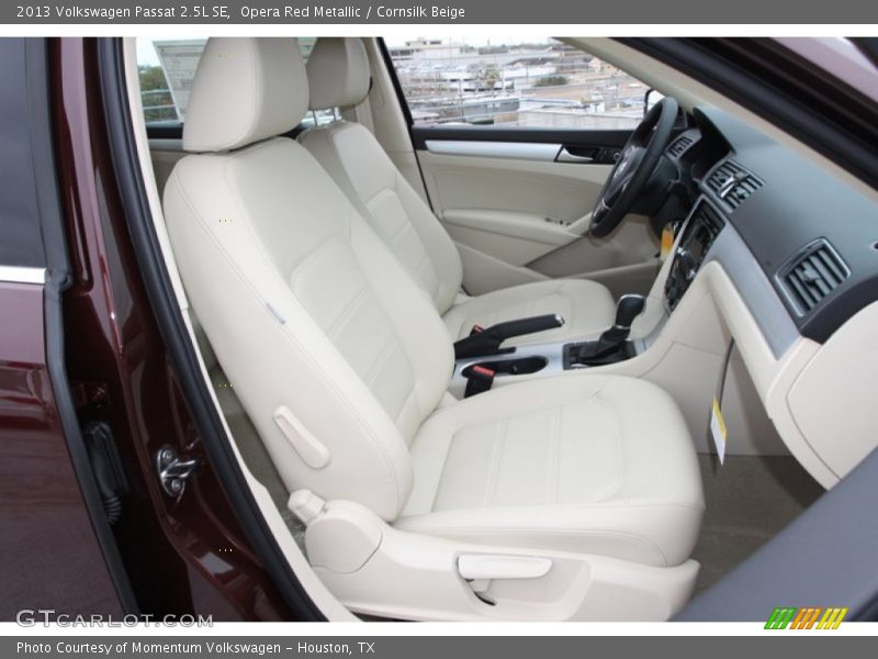 Opera Red Metallic / Cornsilk Beige 2013 Volkswagen Passat 2.5L SE