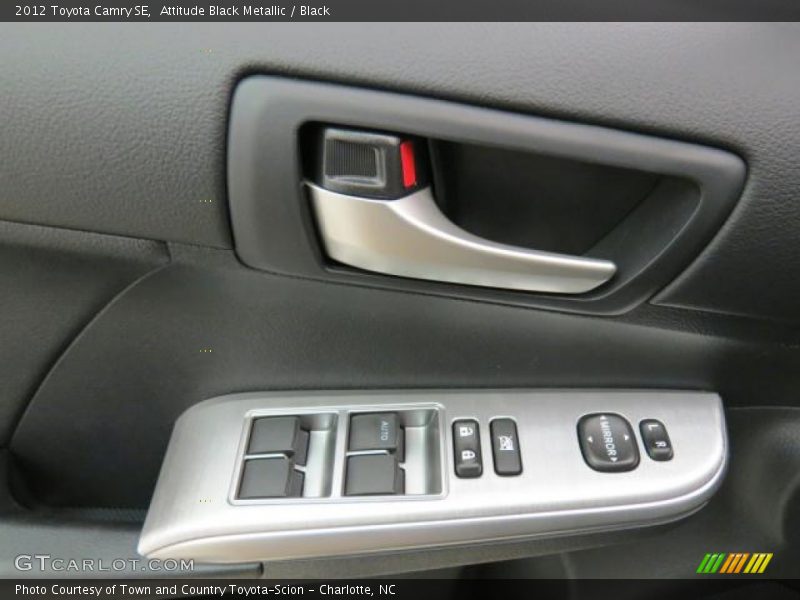 Attitude Black Metallic / Black 2012 Toyota Camry SE