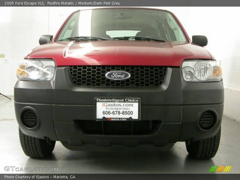 Redfire Metallic / Medium/Dark Flint Grey 2005 Ford Escape XLS