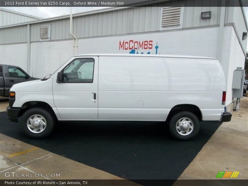 Oxford White / Medium Flint 2013 Ford E Series Van E250 Cargo