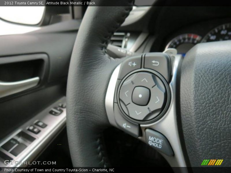Attitude Black Metallic / Black 2012 Toyota Camry SE