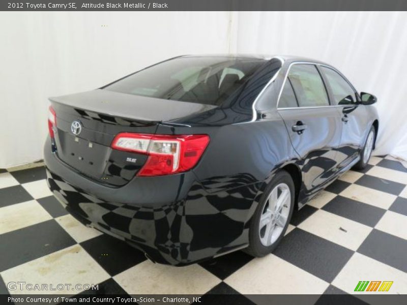 Attitude Black Metallic / Black 2012 Toyota Camry SE