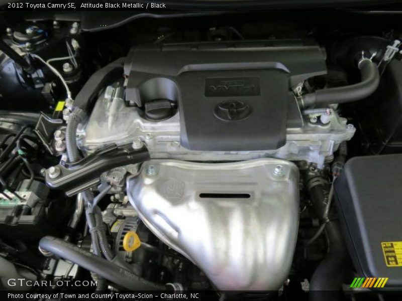 Attitude Black Metallic / Black 2012 Toyota Camry SE