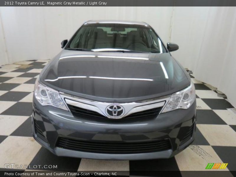 Magnetic Gray Metallic / Light Gray 2012 Toyota Camry LE