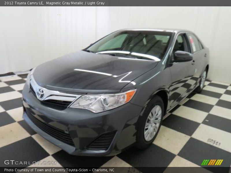 Magnetic Gray Metallic / Light Gray 2012 Toyota Camry LE