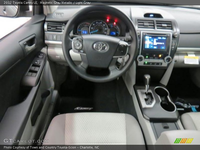Magnetic Gray Metallic / Light Gray 2012 Toyota Camry LE