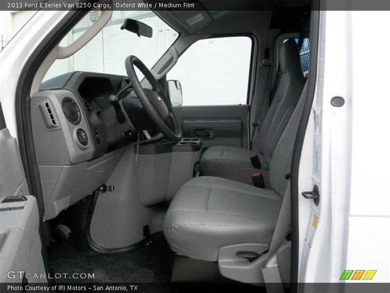  2013 E Series Van E250 Cargo Medium Flint Interior