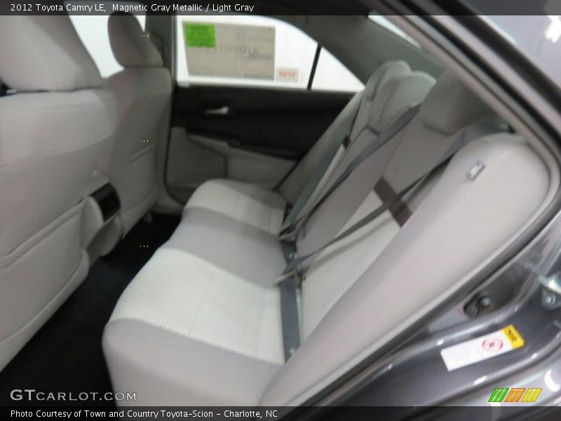 Magnetic Gray Metallic / Light Gray 2012 Toyota Camry LE