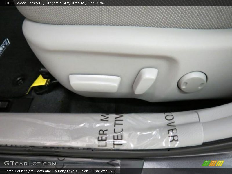 Magnetic Gray Metallic / Light Gray 2012 Toyota Camry LE