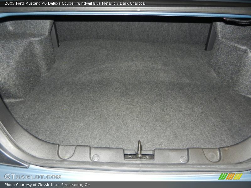 Windveil Blue Metallic / Dark Charcoal 2005 Ford Mustang V6 Deluxe Coupe