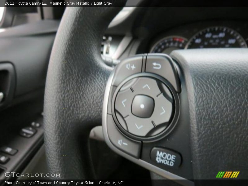 Magnetic Gray Metallic / Light Gray 2012 Toyota Camry LE