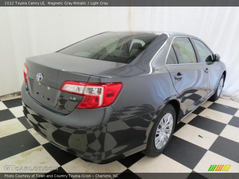 Magnetic Gray Metallic / Light Gray 2012 Toyota Camry LE