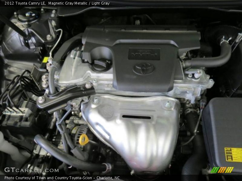 Magnetic Gray Metallic / Light Gray 2012 Toyota Camry LE