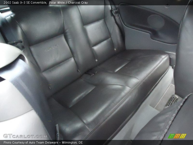 Rear Seat of 2002 9-3 SE Convertible