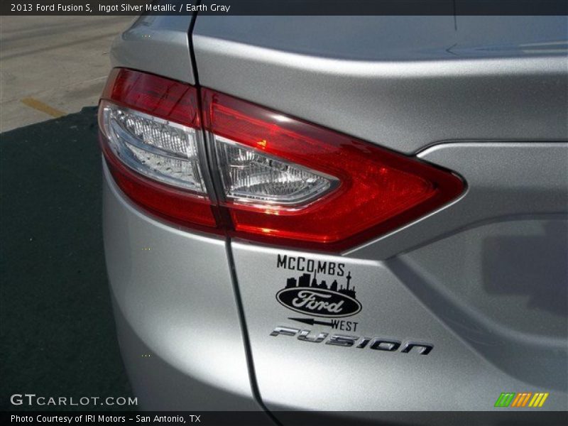 Ingot Silver Metallic / Earth Gray 2013 Ford Fusion S