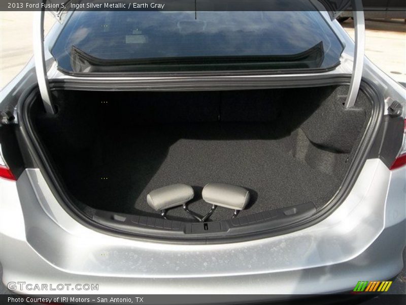 Ingot Silver Metallic / Earth Gray 2013 Ford Fusion S