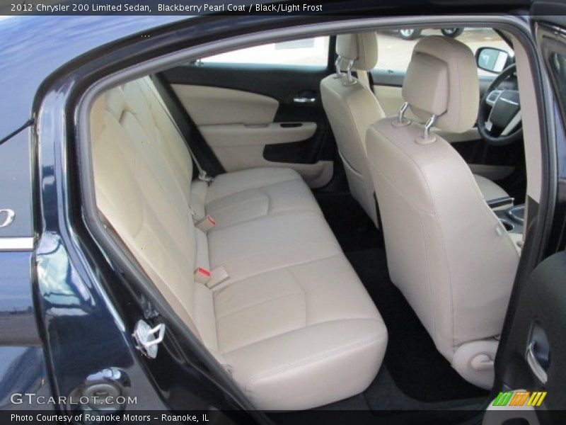 Rear Seat of 2012 200 Limited Sedan