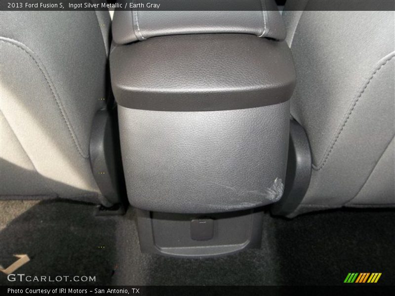 Ingot Silver Metallic / Earth Gray 2013 Ford Fusion S