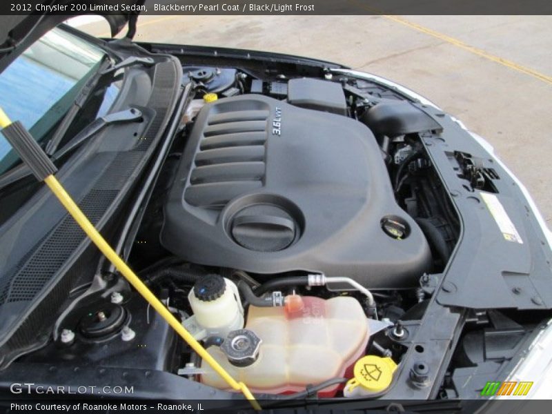  2012 200 Limited Sedan Engine - 3.6 Liter DOHC 24-Valve VVT Pentastar V6