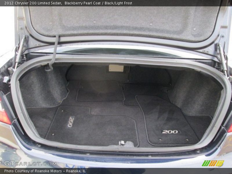  2012 200 Limited Sedan Trunk