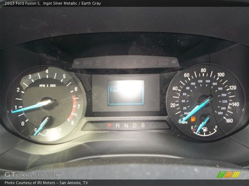 Ingot Silver Metallic / Earth Gray 2013 Ford Fusion S