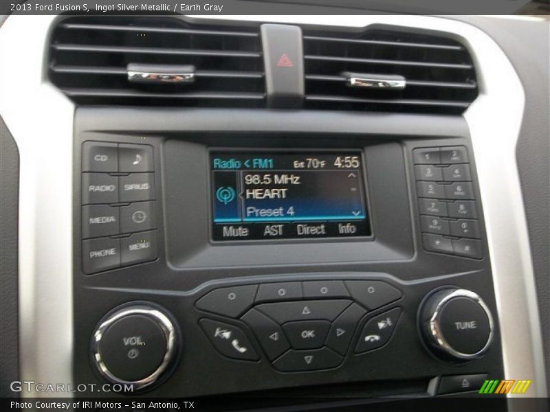 Ingot Silver Metallic / Earth Gray 2013 Ford Fusion S