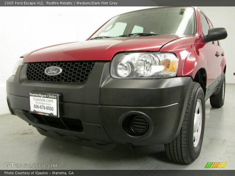 Redfire Metallic / Medium/Dark Flint Grey 2005 Ford Escape XLS