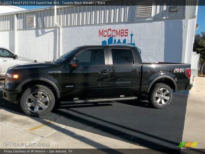 Tuxedo Black Metallic / Black 2013 Ford F150 FX4 SuperCrew 4x4