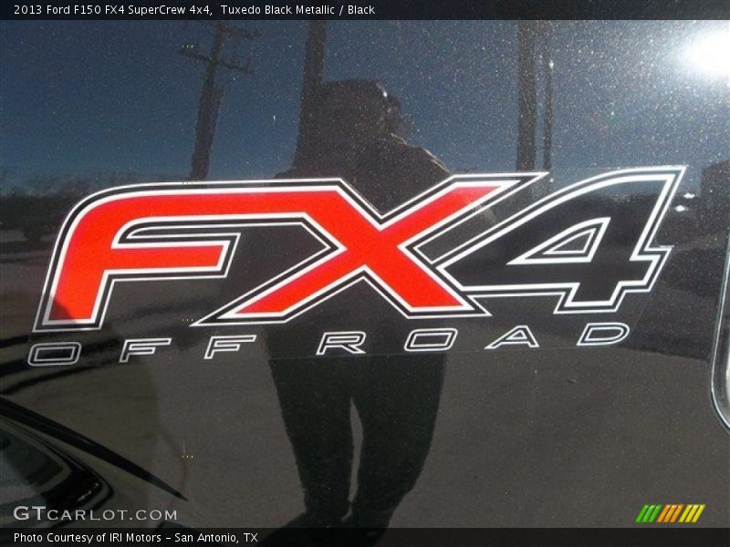 Tuxedo Black Metallic / Black 2013 Ford F150 FX4 SuperCrew 4x4