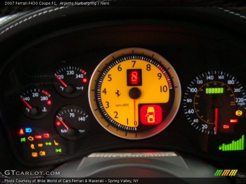  2007 F430 Coupe F1 Coupe F1 Gauges