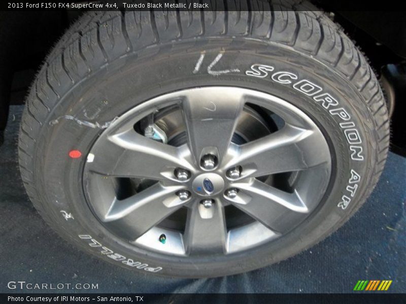 Tuxedo Black Metallic / Black 2013 Ford F150 FX4 SuperCrew 4x4