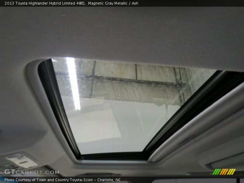 Magnetic Gray Metallic / Ash 2013 Toyota Highlander Hybrid Limited 4WD