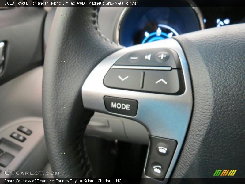 Magnetic Gray Metallic / Ash 2013 Toyota Highlander Hybrid Limited 4WD