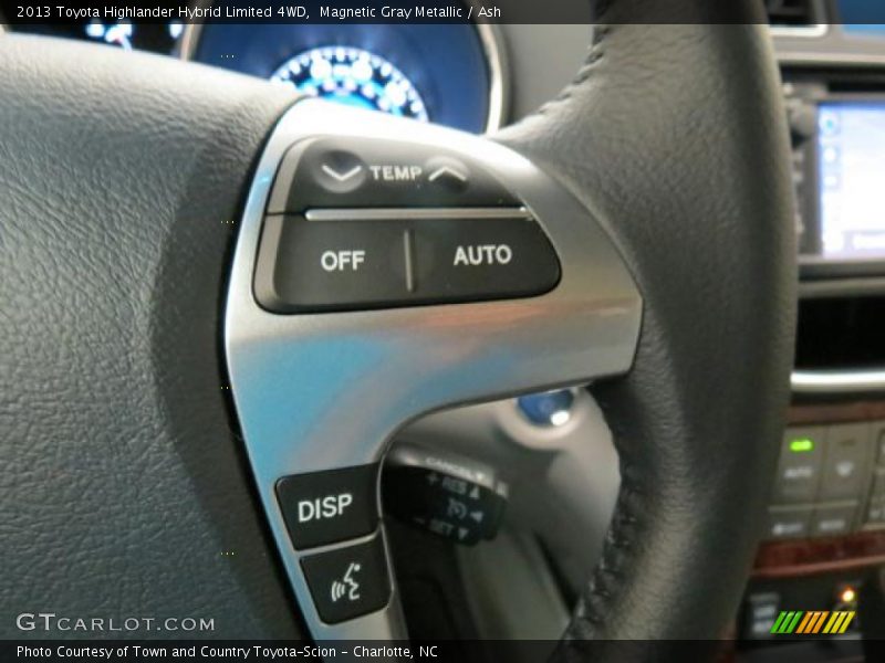 Magnetic Gray Metallic / Ash 2013 Toyota Highlander Hybrid Limited 4WD