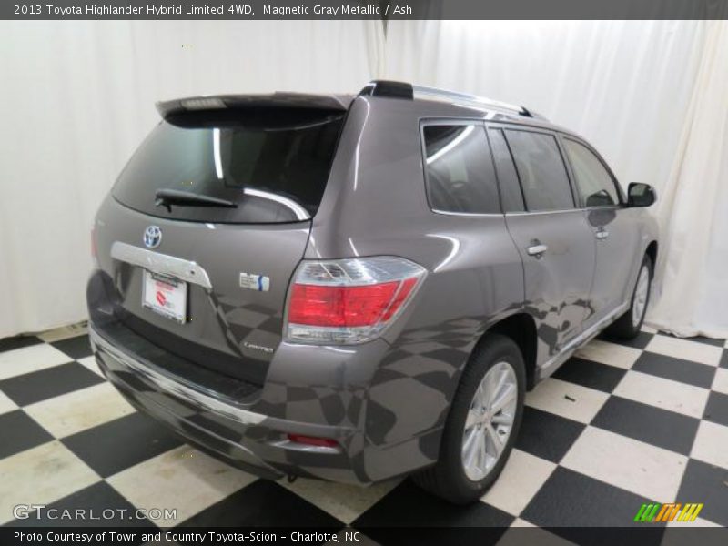 Magnetic Gray Metallic / Ash 2013 Toyota Highlander Hybrid Limited 4WD