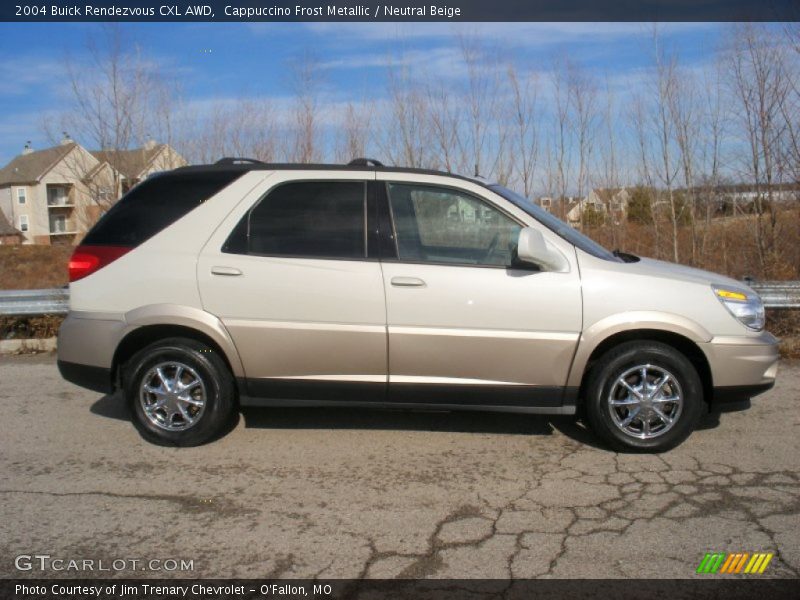 Cappuccino Frost Metallic / Neutral Beige 2004 Buick Rendezvous CXL AWD