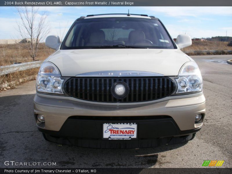 Cappuccino Frost Metallic / Neutral Beige 2004 Buick Rendezvous CXL AWD