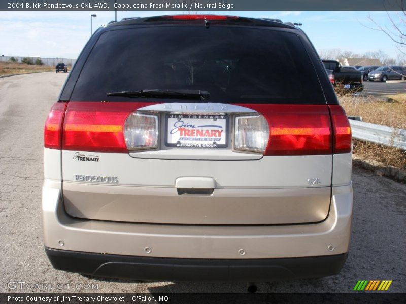 Cappuccino Frost Metallic / Neutral Beige 2004 Buick Rendezvous CXL AWD