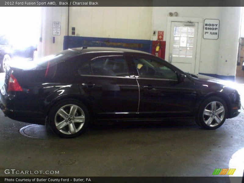 Black / Charcoal Black 2012 Ford Fusion Sport AWD