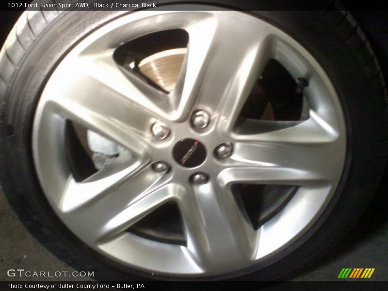 Black / Charcoal Black 2012 Ford Fusion Sport AWD