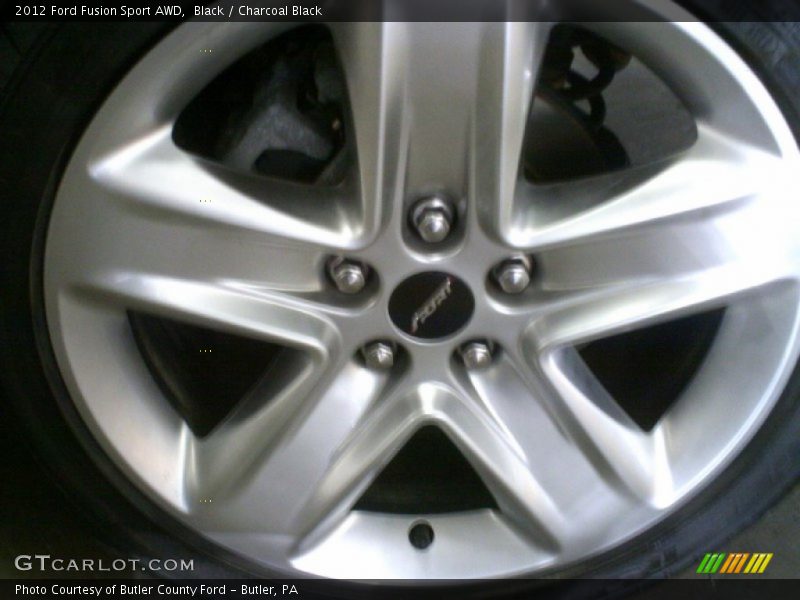 Black / Charcoal Black 2012 Ford Fusion Sport AWD