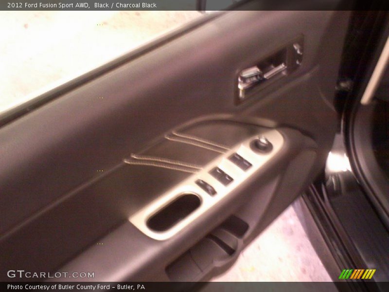 Black / Charcoal Black 2012 Ford Fusion Sport AWD