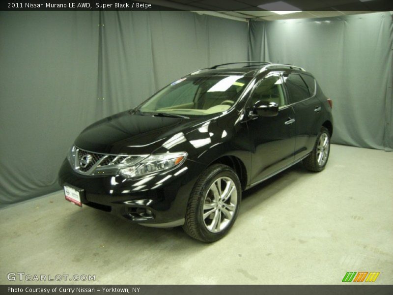Super Black / Beige 2011 Nissan Murano LE AWD