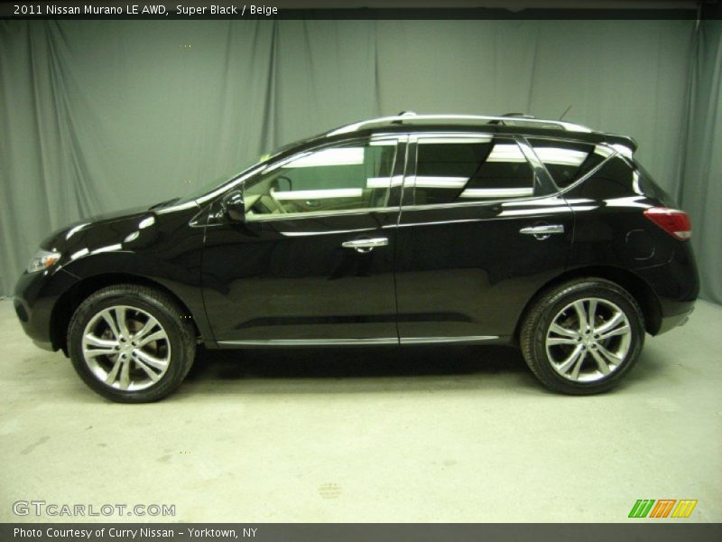 Super Black / Beige 2011 Nissan Murano LE AWD