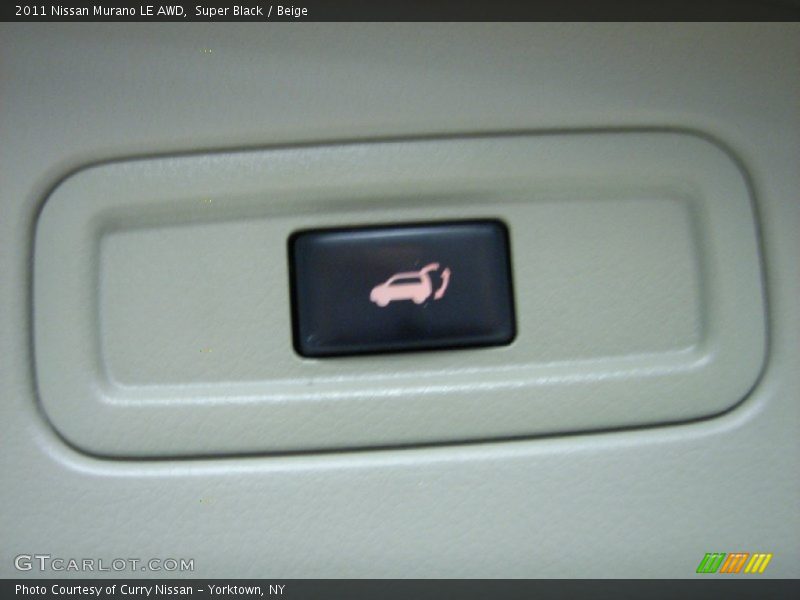 Super Black / Beige 2011 Nissan Murano LE AWD