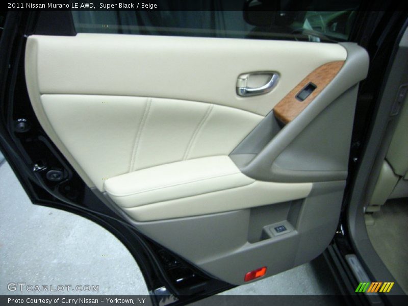 Super Black / Beige 2011 Nissan Murano LE AWD